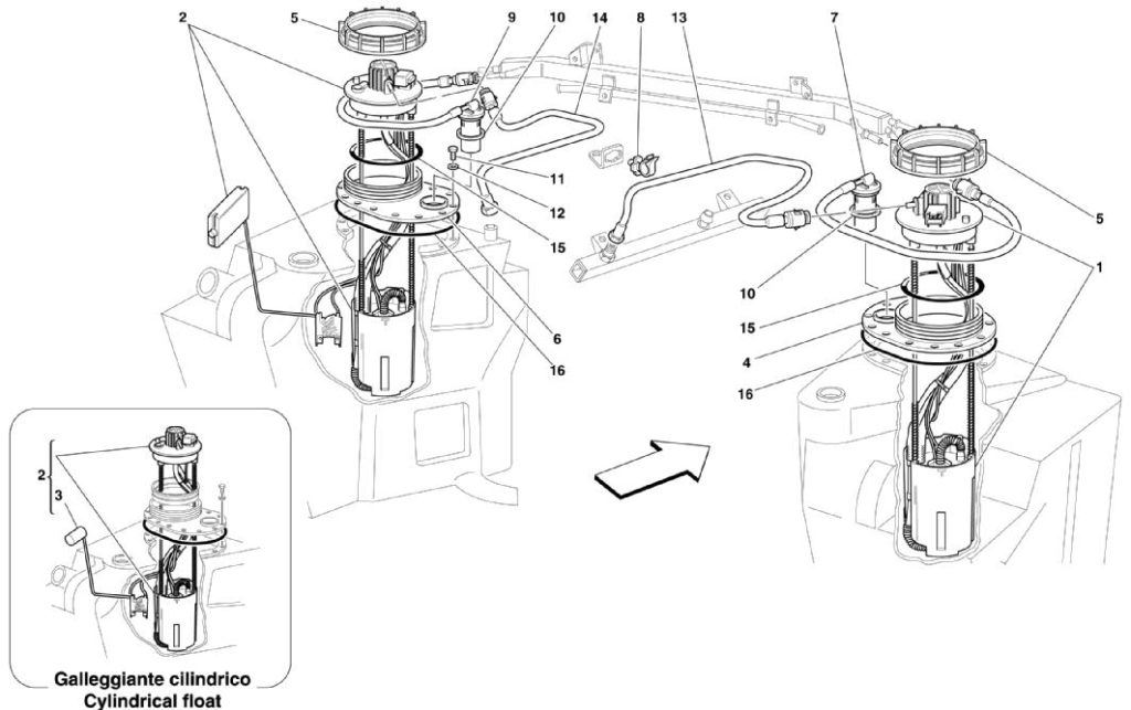 ferrari-360-modean-fuel-pump-parts-diagram