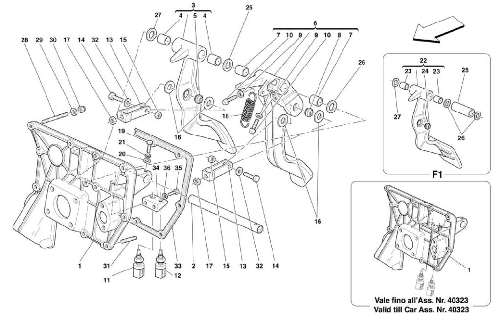 ferrari-360-rhd-pedal-parts-diagram