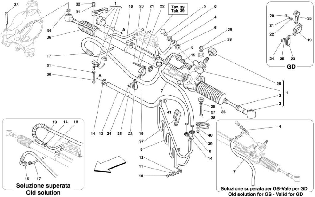 ferrari-360-modena-hydraulic-steering-parts-diagram
