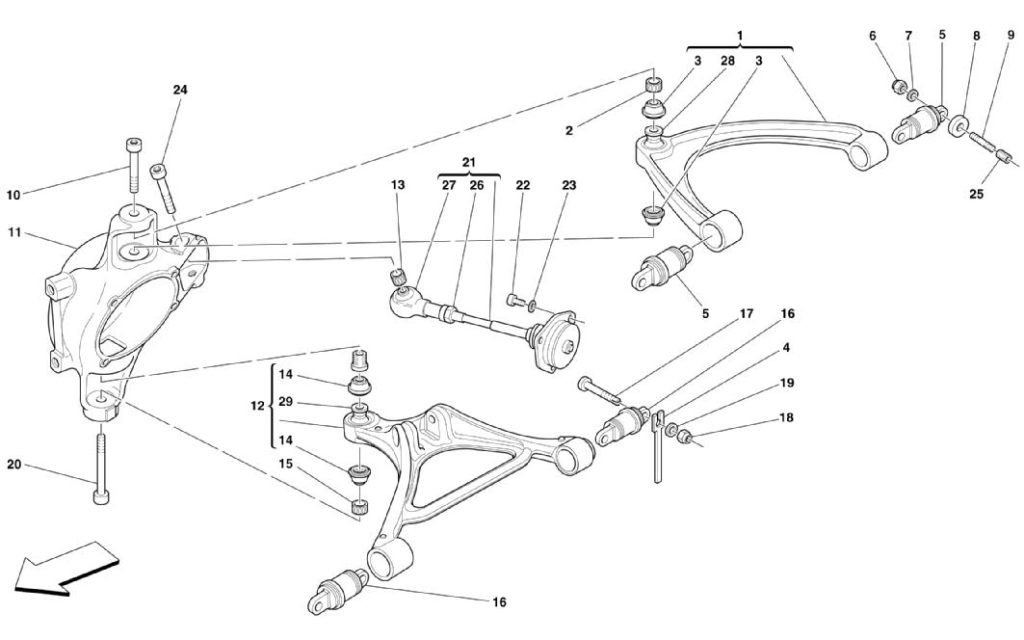 ferrari-360-modena-rear-wishbone-suspension-parts-diagram