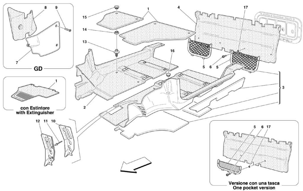 ferrari-360-modena-interior-carpet-parts-diagram