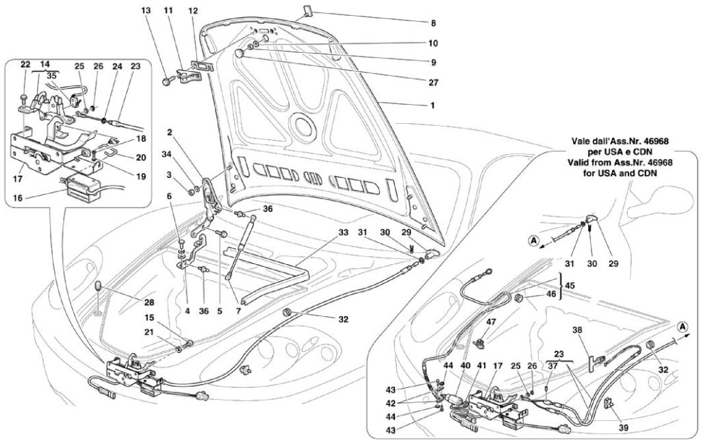 ferrari-360-modena-front-hood-and-latch-parts-diagram