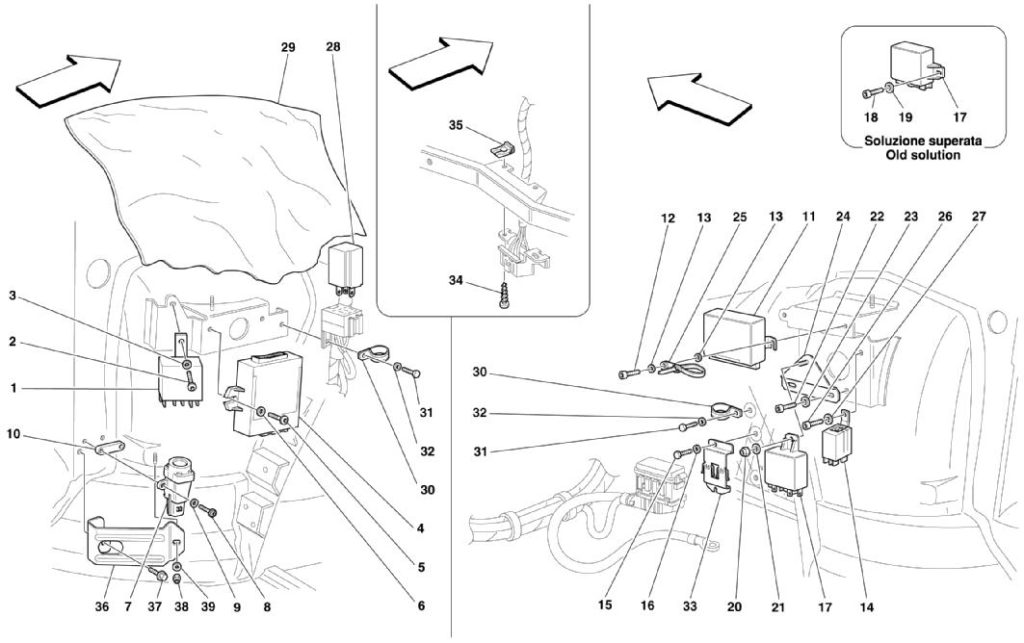 ferrari-360-modena-passenger-door-controls-parts-diagram