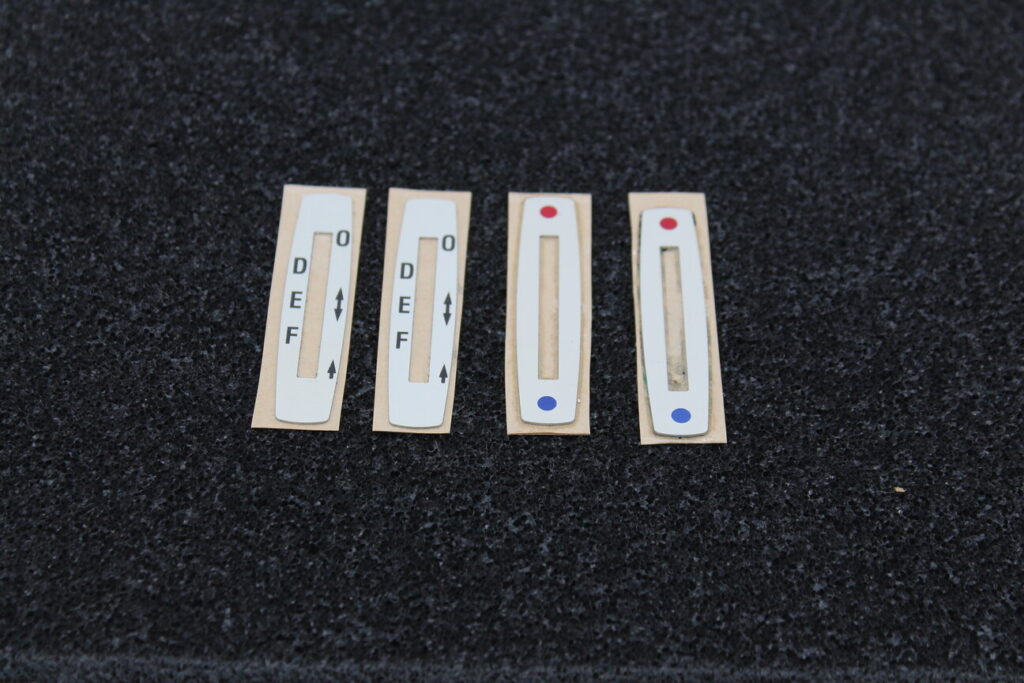 Bezel Plate Set Vintage 12's