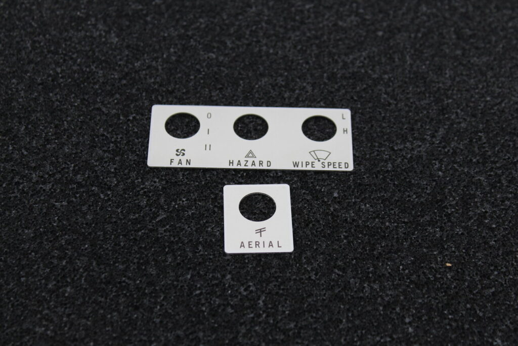 Switch Plate Set 308i Unscratchable