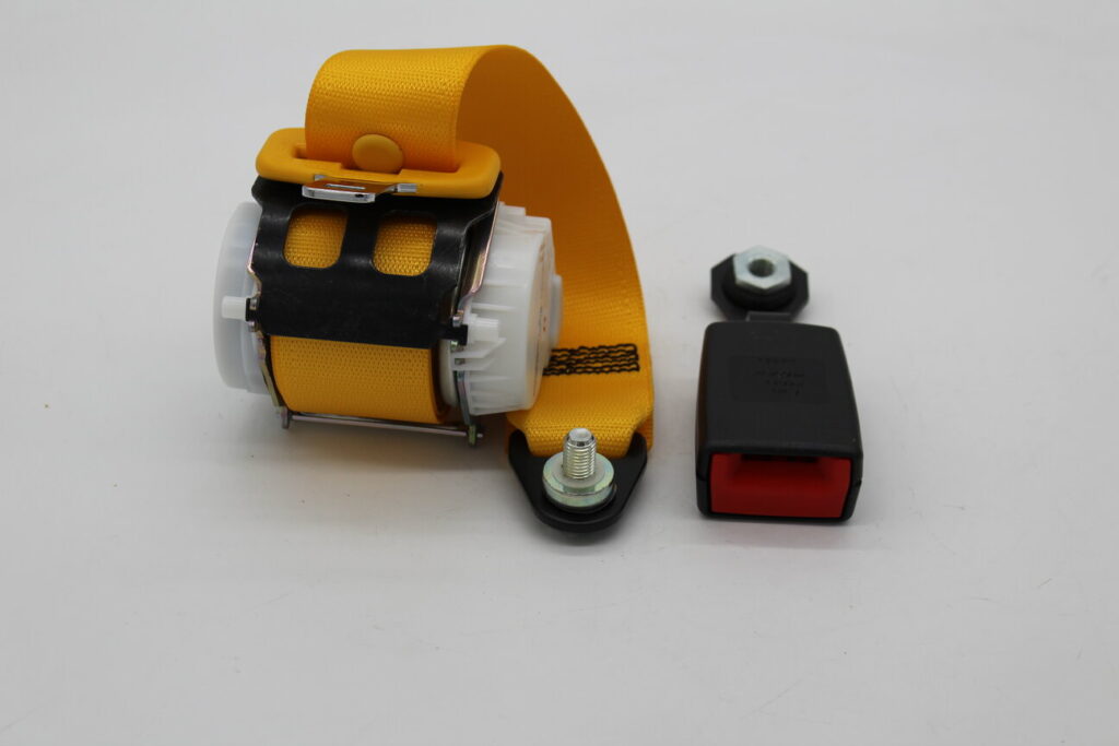 RR Yellow Seat Belt Euro California to Assy# 103178..